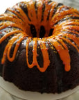 6" Bundt Cake in Chocolate, Funfetti, and Red Velvet.