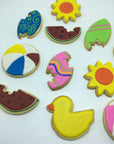 Bring home some fun with our DIY cookie kits. Each kit comes with one predecorated cookie and a variety of 5 blank cookies and decorations for you to design as you wish. Kits are available for pickup or shipping. Instructions included.