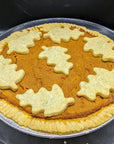 9" Pies in Pumpkin, Sweet Potato, Dutch Apple, Blueberry, Raspberry and Cherry.