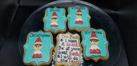 Personalized Elf on the Shelf Cookies (6)
