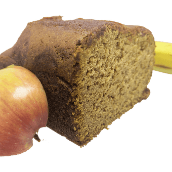 Our most popular Banana Bread with a fruity Apple twist