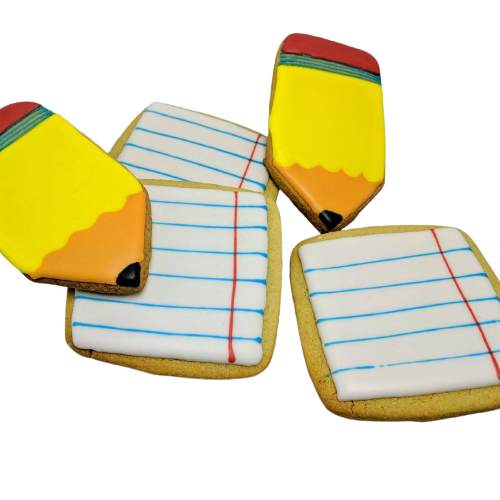 Back to School cookies are a great way to start out a new school year. As a introduction to your new teacher, or just a treat for starting a new grade, order a 6 pack of cookies for everyone to enjoy.