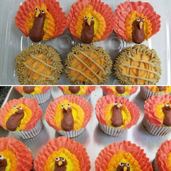 Thanksgiving Cupcakes (6 Pack)