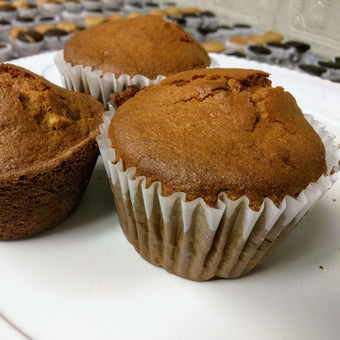 4 Tasty Muffins great for a breakfast treat or snack anytime of day. Also available in 12 pack minis, perfect for school.